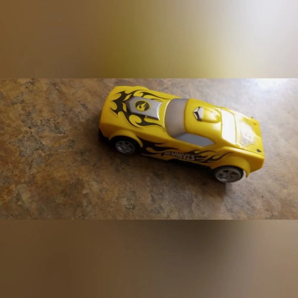 Hot Wheels vibrant yellow